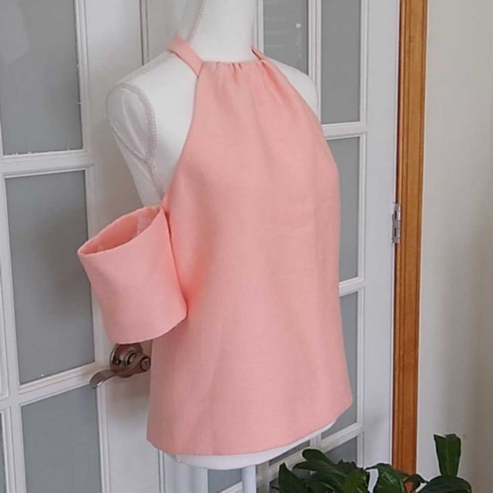 C/MEO Collective Perfect Lie Top in Peach/Pink - Picture 4 of 16